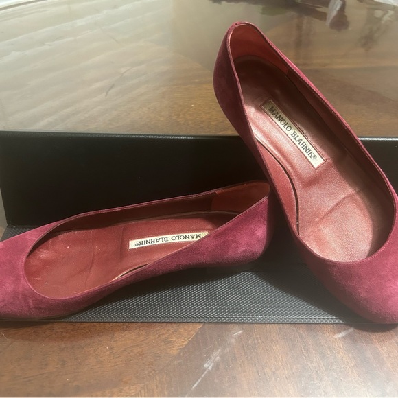 Manolo Blahnik Suede flats - Picture 11 of 15
